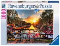 RAVENSBURGER 19606 Puzzle Fahrräder in Amsterdam 1000 Teile