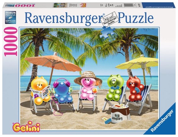 RAVENSBURGER 19701 - Gelinis im Sommerurlaub - 1000 Teile