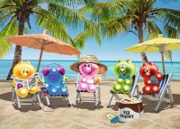 RAVENSBURGER 19701 - Gelinis im Sommerurlaub - 1000 Teile