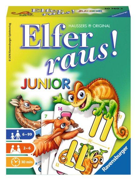 RAVENSBURGER 20760 - Elfer raus! Junior