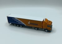 HERPA Scania R Highline Gardinenplanen-Sattelzug Leipziger Logistik 307444 LKW-Modell 1:87