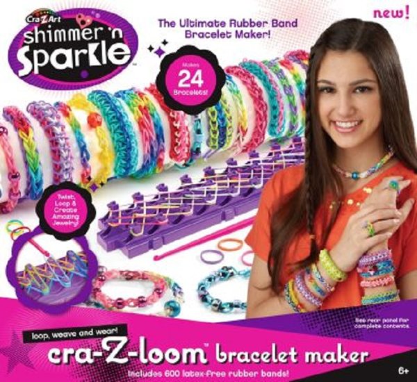 CRA-Z-ART 33190 Cra-Z-Loom Bracelet Maker Set