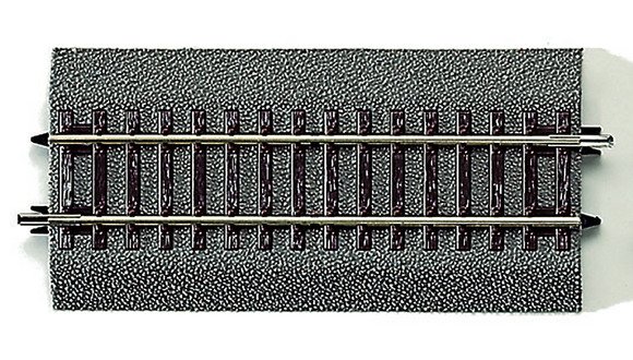 ROCO 42511 Diagonalgerade DG1 L=119 mm Bettungsgleis RocoLine Spur H0 ...
