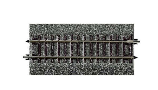 ROCO 42512 Gerades Gleis G½ L=115 mm Bettungsgleis RocoLine Spur H0