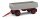 BUSCH 95024 HW 80 grau mit rotem Fahrgestell LKW-Modell 1:87
