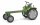 BUSCH 210005100 Traktor RS09 grün mit grauen Felgen Miniaturmodell 1:87