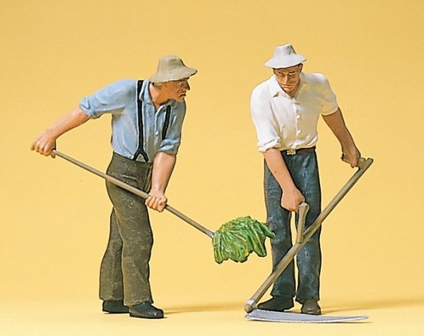 PREISER Heuernte 45085 Figuren-Set Spur G