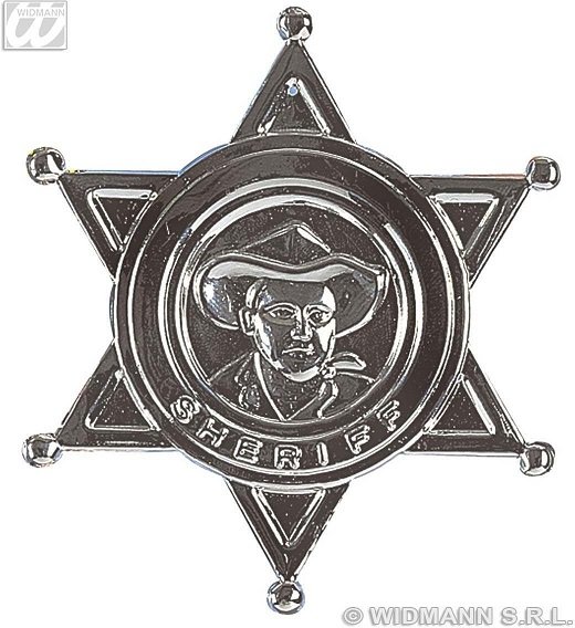 WIDMANN 3301H - Sheriff-Stern auf Karte