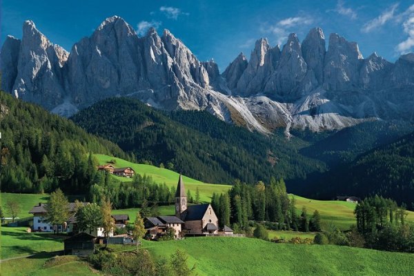 SCHMIDT SPIELE 58200 - St. Magdalena, Südtirol - 1000 Teile