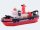 JOHNTOY 26269 - City Rescue Hafenboot mit Wasserspritze 23 cm