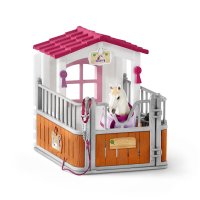 SCHLEICH® Horse Club 42368 - Pferdebox mit Lusitano Stute