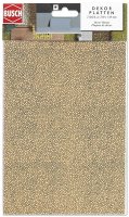 BUSCH 7037 - 2 Dekorplatten, Terrassenbelag - H0/TT
