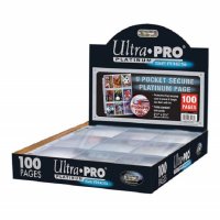 ULTRA PRO 84732 - 9-Pocket Secure Platinum Pages, 1...