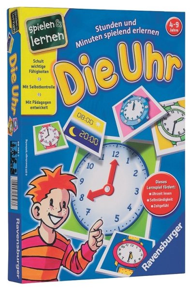 RAVENSBURGER 89793 Kinderspiel Die Uhr