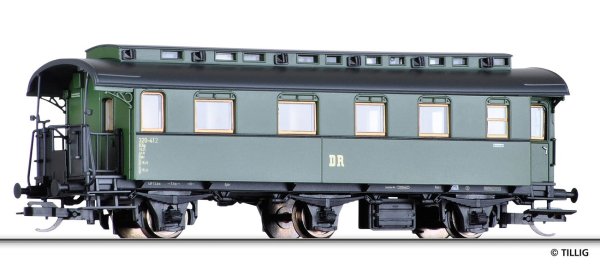 TILLIG 16033 Reisezugwagen 2. Klasse DR Ep.III Spur TT