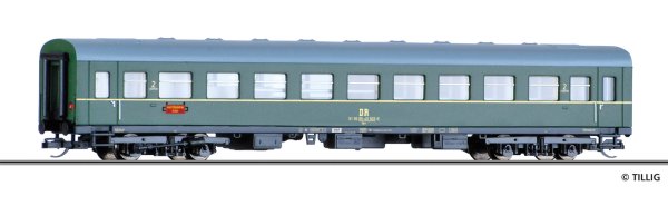 TILLIG Reisezugwagen 2. Klasse mit Buffetabteil Bgre DR Ep.IV 95625 Spur TT