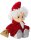 HEUNEC 649378 Sandmann Puppe, rot 15 cm