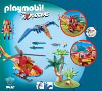 PLAYMOBIL® The Explorers 9430 - Helikopter mit Flugsaurier