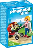 PLAYMOBIL City Life 5573 - Zwillingskinderwagen