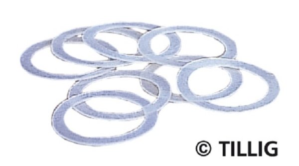 TILLIG Haftreifen 10,5 mm, 8 Stück 08881 Spur TT