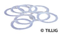 TILLIG 08882 - TT Haftreifen 9,2 mm, 8 Stück