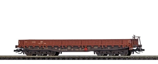 BUSCH 31169 Flachwagen Samm 4818, gealtert DR Ep.III Spur TT