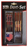 VIVA SPoRT® 721-72121 - Turnier-Dartpfeile-Set Profi...