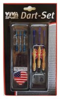 VIVA SPoRT® 721-72121 - Turnier-Dartpfeile-Set Profi...