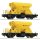 ROCO 76154 Set mit 2 Schotterwagen SBB Ep.VI Spur H0