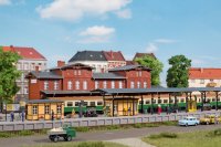 AUHAGEN Bahnhofsausstattung Bausatz 11452 Spur H0