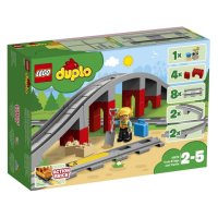 LEGO DUPLO 10872 Eisenbahnbrücke und Schienen