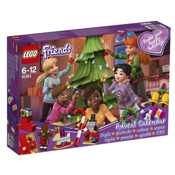 LEGO Friends 41353 Adventskalender mit Weihnachtsschmuck