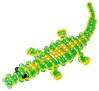 RAVENSBURGER® 18331 - 3D Perlentier Krokodil