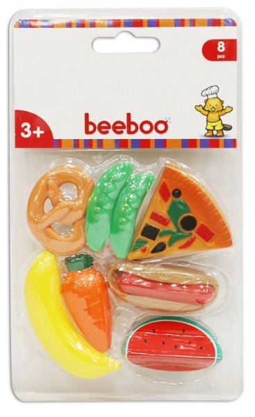 BEEBOO 45006107 - Kitchen Obst und Gemüse, 8-teilig