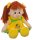 HEUNEC 470477 - Poupetta Lotte mit rotem Haar, Stoffpuppe - 30 cm