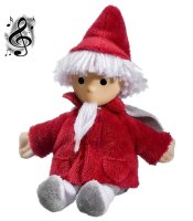 HEUNEC 118072 Sandmann-Puppe mit Sound 15 cm
