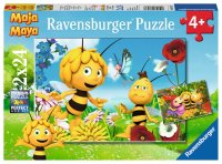 RAVENSBURGER® 07823 - Kinderpuzzle Biene Maya und ihre Freunde - 2 x 24 Teile