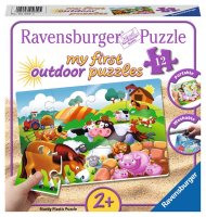 RAVENSBURGER 05609 - Liebe Bauernhoftiere - 12 Teile