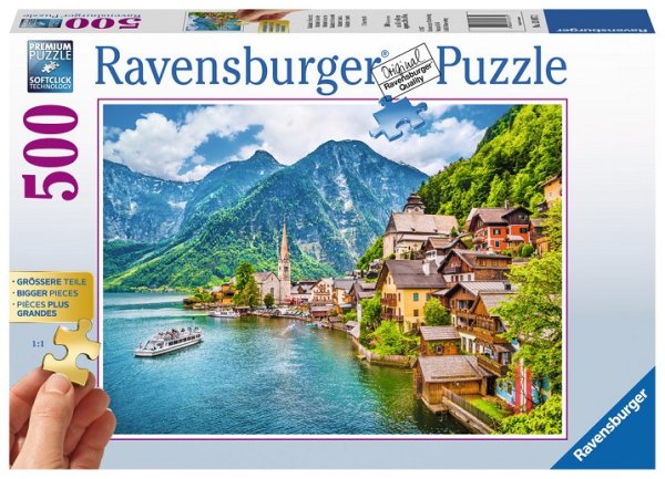 RAVENSBURGER 13687 - Hallstatt in Österreich - 500 Teile