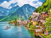 RAVENSBURGER 13687 - Hallstatt in Österreich - 500 Teile