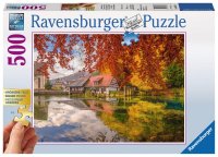 RAVENSBURGER 13672 Puzzle Mühle am Blautopf 500 Teile