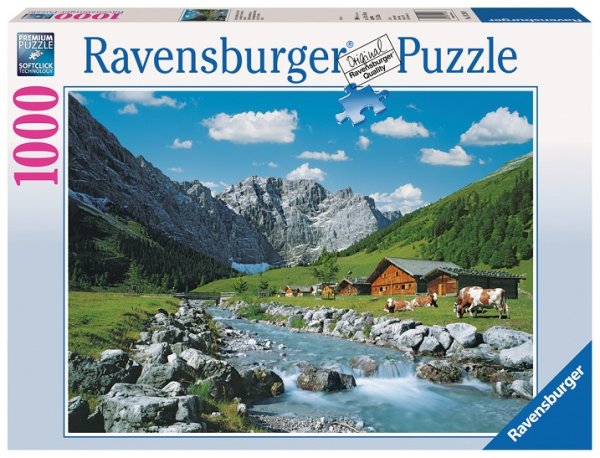 RAVENSBURGER 19216 Puzzle Karwendelgebirge Österreich 1000 Teile