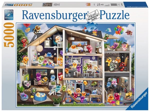 RAVENSBURGER 17434 Puzzle Gelini Puppenhaus 5000 Teile