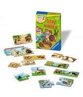 RAVENSBURGER® 21403 - Kinderspiel, Tiere und ihre Kinder