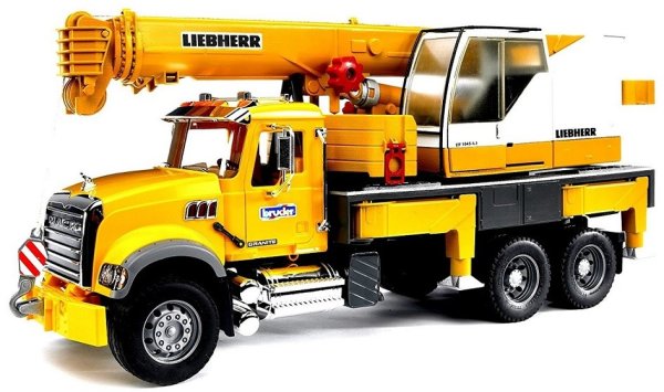 BRUDER® 02818 - MACK Granite Liebherr Kran-LKW