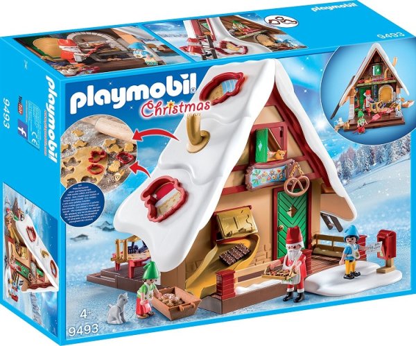 PLAYMOBIL Christmas 9493 Weihnachtsbäckerei mit Plätzchenformen