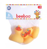 BEEBOO 40405461 - Baby Badeenten im Netz, 3 Stück