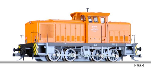 TILLIG 96158 Diesellokomotive V 60 D Werklok Braunkohlenwerk Glückauf Knappenrode Ep.IV Spur TT