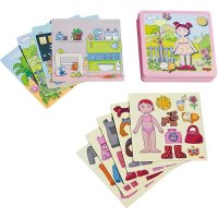 HABA® 7392 - Magnetspiel-Box Anziehpuppe Lilli