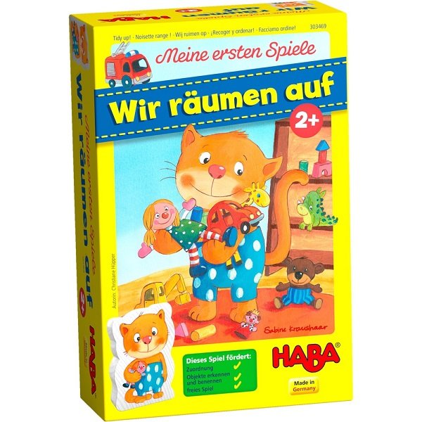 HABA® 303469 - Meine ersten Spiele, Wir räumen auf